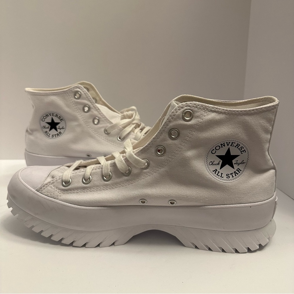 Converse Chuck Taylor All Star High Lugged White Mens Size 11 NWOB NWT